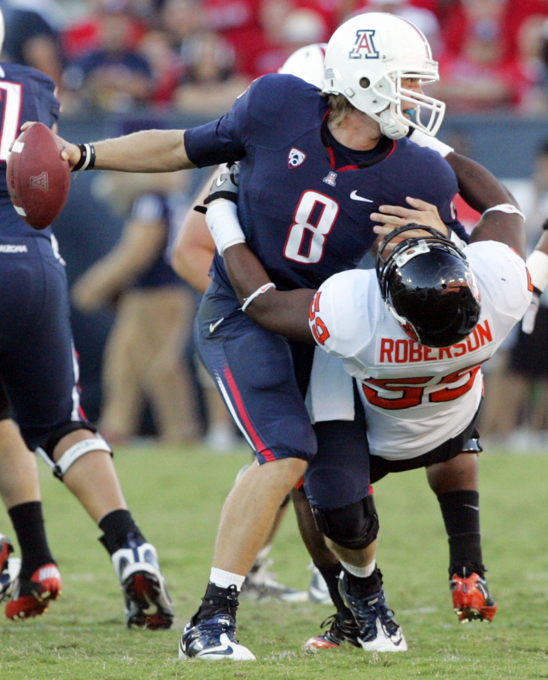 University of Arizona quarterback Nick Foles